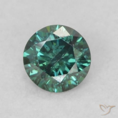 0.09ct Naturel Vert Diamant, Tour, VS