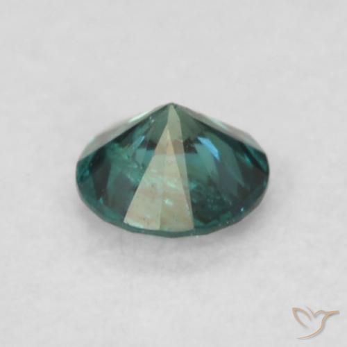 Diamant Vert naturelle Tour, 0.09 ct, VS