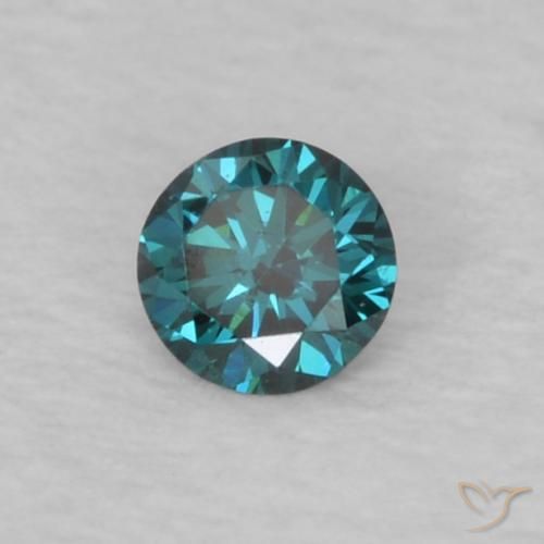 Diamant Bleu naturelle Tour, 0.05 ct, VVS