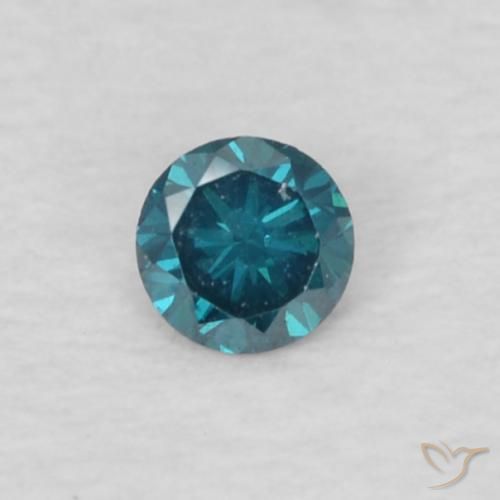 0.04ct Naturel Bleu Diamant, Tour, VVS