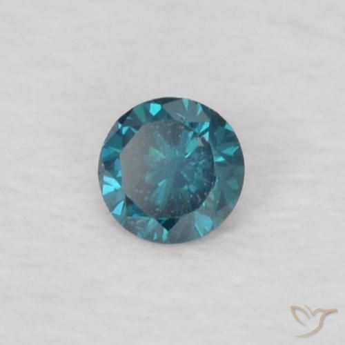 Diamant Bleu naturelle Tour, 0.04 ct, VVS