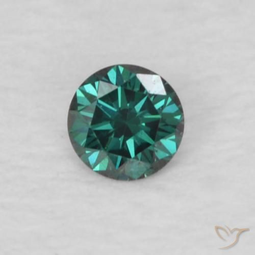 0.03ct Naturel Vert Diamant, Tour, VVS