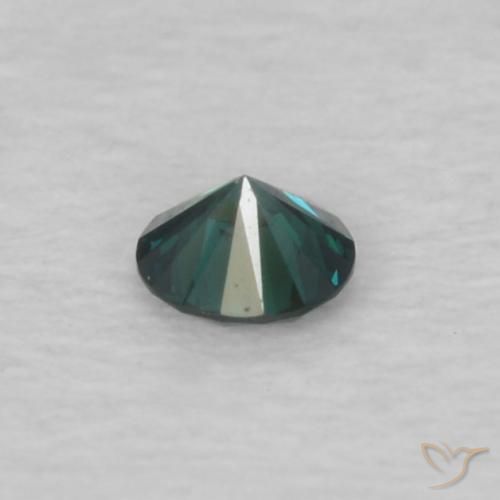 Diamant Vert naturelle Tour, 0.03 ct, VVS