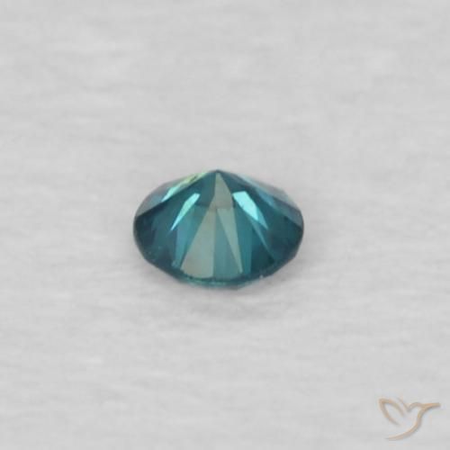 Diamant Bleu naturelle Tour, 0.03 ct, VVS