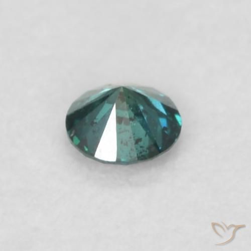 Diamant Vert naturelle Tour, 0.03 ct, VVS-VS