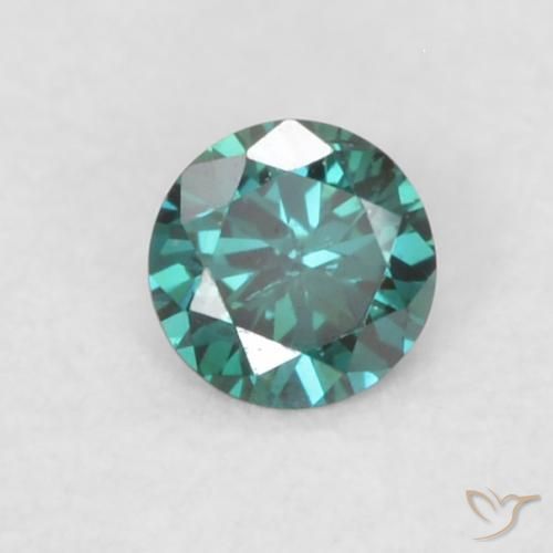 0.06ct Naturel Vert Diamant, Tour, VVS-VS