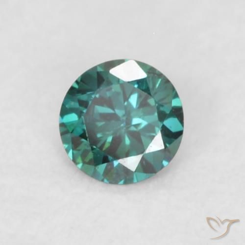 Diamant Vert naturelle Tour, 0.06 ct, VVS-VS