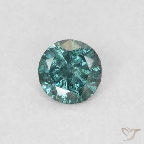 Diamant Vert naturelle Tour, 0.08 ct, VVS-VS