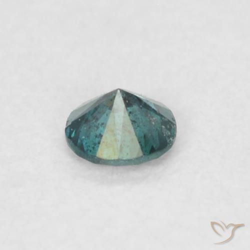 Diamant Vert naturelle Tour, 0.08 ct, VVS-VS