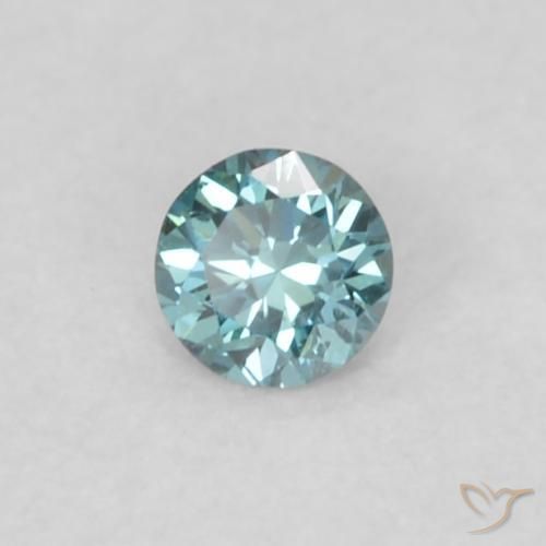 Diamant Bleu naturelle Tour, 0.04 ct, VVS-VS