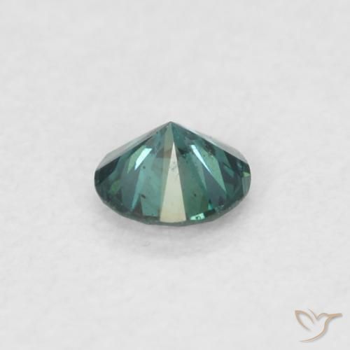 Diamant Vert naturelle Tour, 0.07 ct, VS