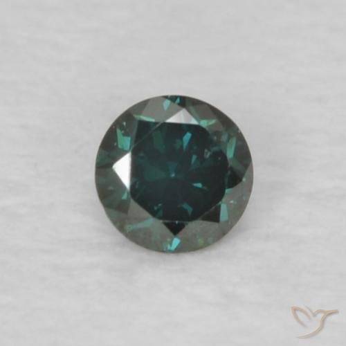 0.05ct Naturel Vert Diamant, Tour, VVS