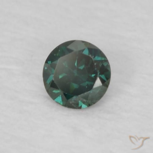 Diamant Vert naturelle Tour, 0.05 ct, VVS