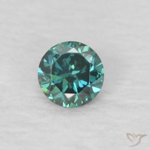 0.04ct Naturel Vert Diamant, Tour, VVS