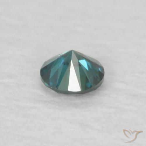 Diamant Vert naturelle Tour, 0.04 ct, VVS