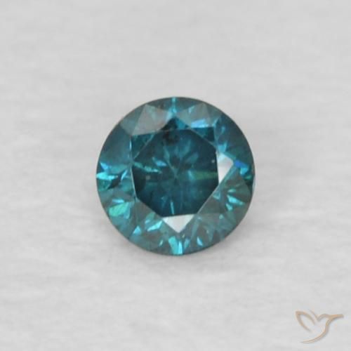 0.04ct Naturel Bleu Diamant, Tour, VVS