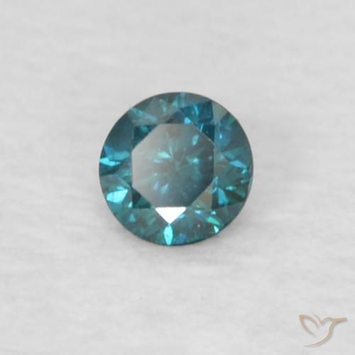 Diamant Bleu naturelle Tour, 0.04 ct, VVS