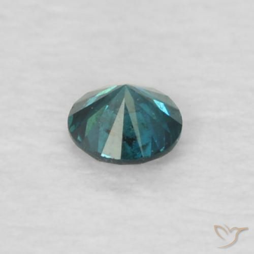 Diamant Bleu naturelle Tour, 0.04 ct, VVS