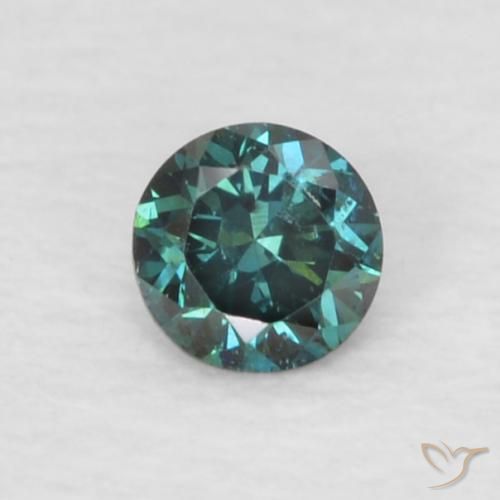 0.06ct Naturel Vert Diamant, Tour, VVS-VS