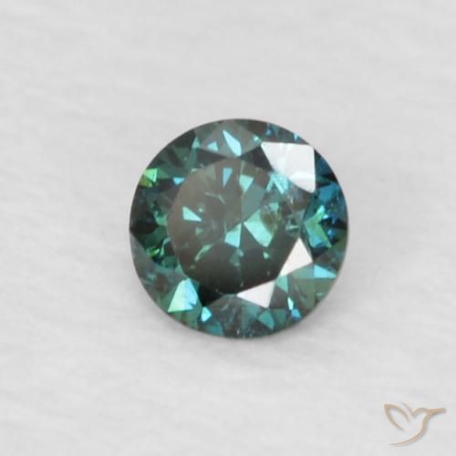 Diamant Vert naturelle Tour, 0.06 ct, VVS-VS