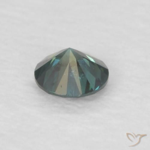 Diamant Vert naturelle Tour, 0.06 ct, VVS-VS