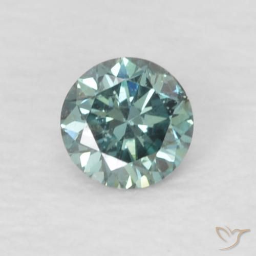 0.06ct Naturel Vert Diamant, Tour, VVS-VS