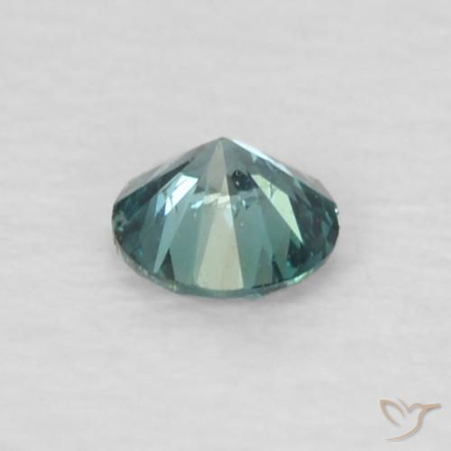 Diamant Vert naturelle Tour, 0.06 ct, VVS-VS