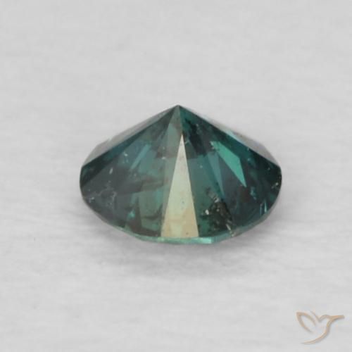 Diamant Vert naturelle Tour, 0.08 ct, VVS-VS