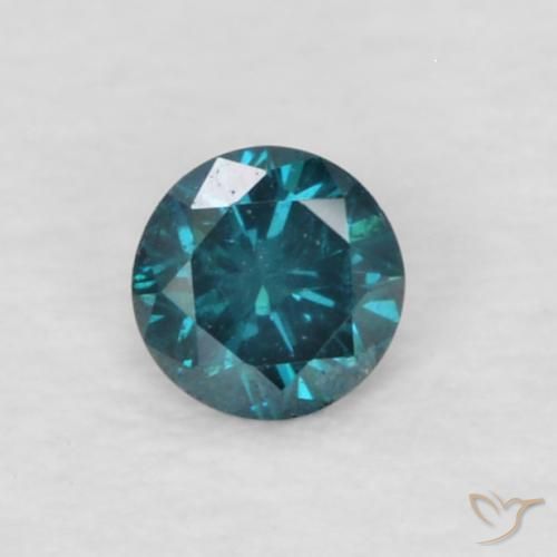 0.05ct Naturel Bleu Diamant, Tour, VVS-VS