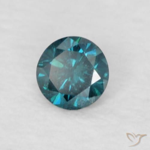 Diamant Bleu naturelle Tour, 0.05 ct, VVS-VS