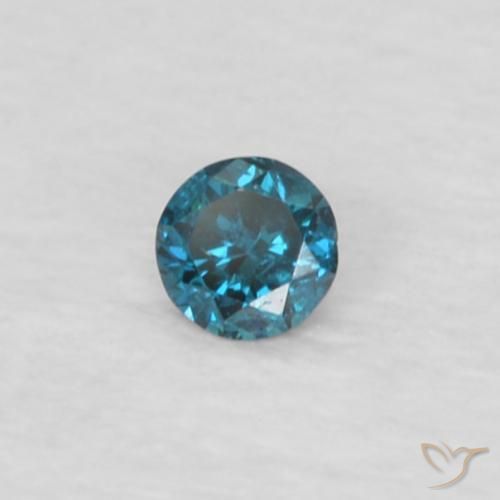 Diamant Bleu naturelle Tour, 0.03 ct, VVS-VS