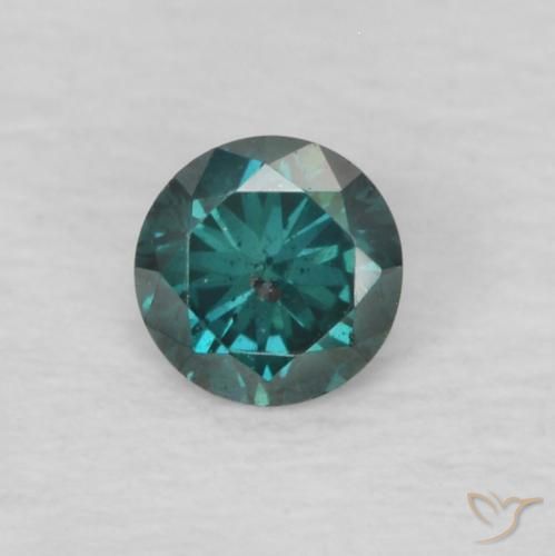 0.11ct Naturel Vert Diamant, Tour, VS