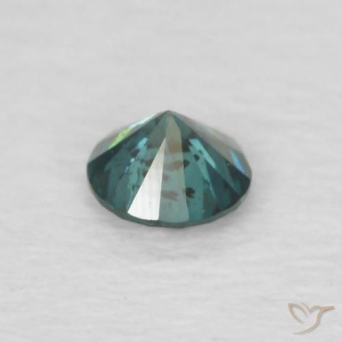 Diamant Vert naturelle Tour, 0.11 ct, VS