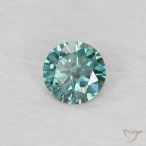 0.03ct Naturel Vert Diamant, Tour, VS