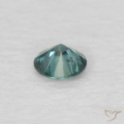 Diamant Vert naturelle Tour, 0.03 ct, VS