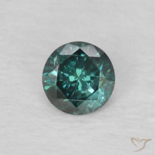 0.09ct Naturel Vert Diamant, Tour, VS