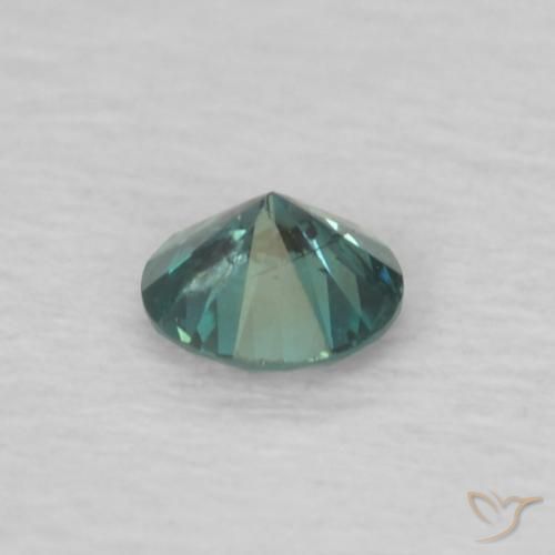 Diamant Vert naturelle Tour, 0.09 ct, VS