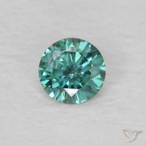0.07ct Naturel Vert Diamant, Tour, VS