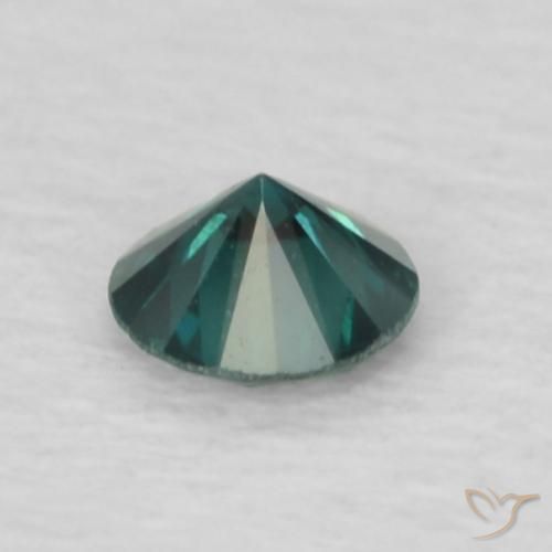 Diamant Vert naturelle Tour, 0.06 ct, VS