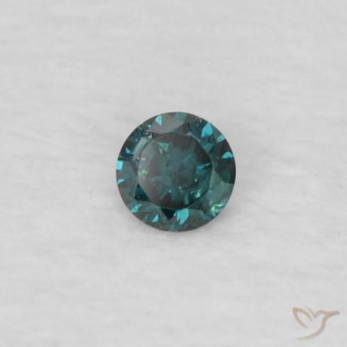 Diamant Vert naturelle Tour, 0.02 ct, VS
