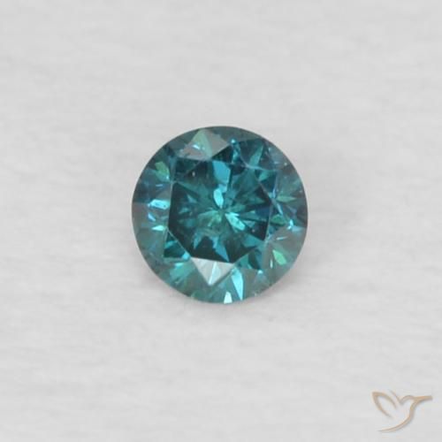 0.03ct Naturel Bleu Diamant, Tour, VS