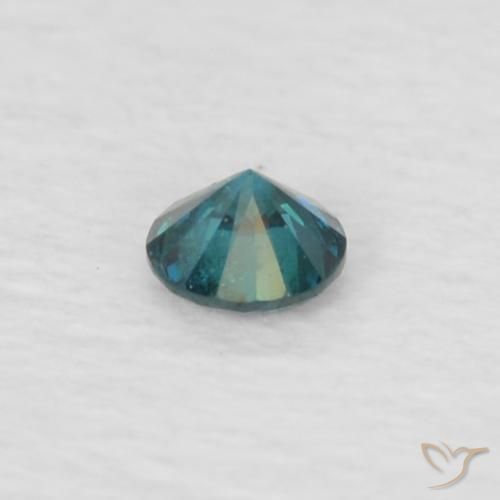 Diamant Bleu naturelle Tour, 0.03 ct, VS