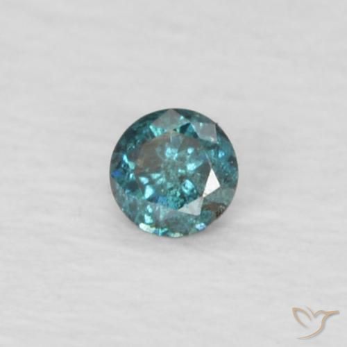 Diamant Vert naturelle Tour, 0.03 ct, VVS-VS