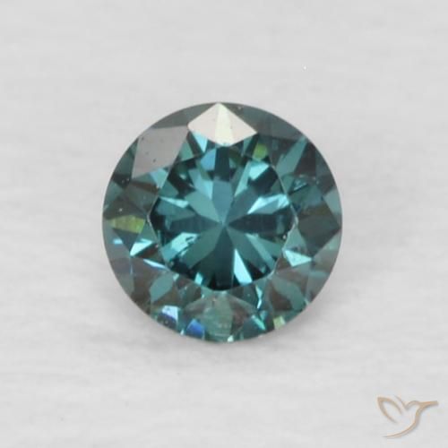 0.08ct Naturel Vert Diamant, Tour, VVS-VS