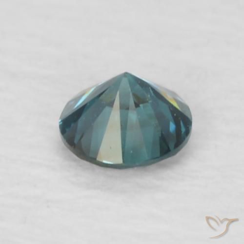 Diamant Vert naturelle Tour, 0.08 ct, VVS-VS