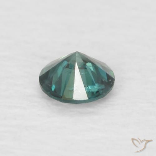 Diamant Vert naturelle Tour, 0.05 ct, VVS-VS