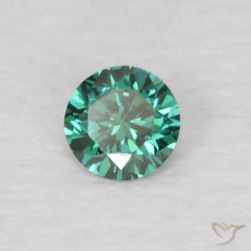 Diamant Vert naturelle Tour, 0.04 ct, VVS