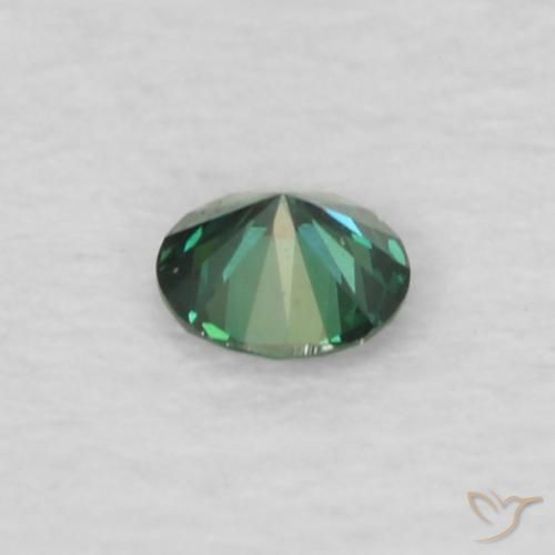 Diamant Vert naturelle Tour, 0.04 ct, VVS