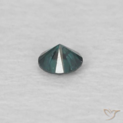 Diamant Vert naturelle Coupe roude, 0.03 ct, VVS