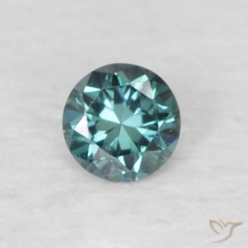 0.05ct Naturel Bleu Diamant, Tour, VVS
